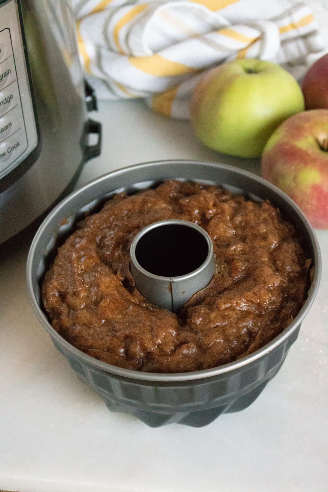 Instant Pot Applesauce Cake Sweet Pea S Kitchen