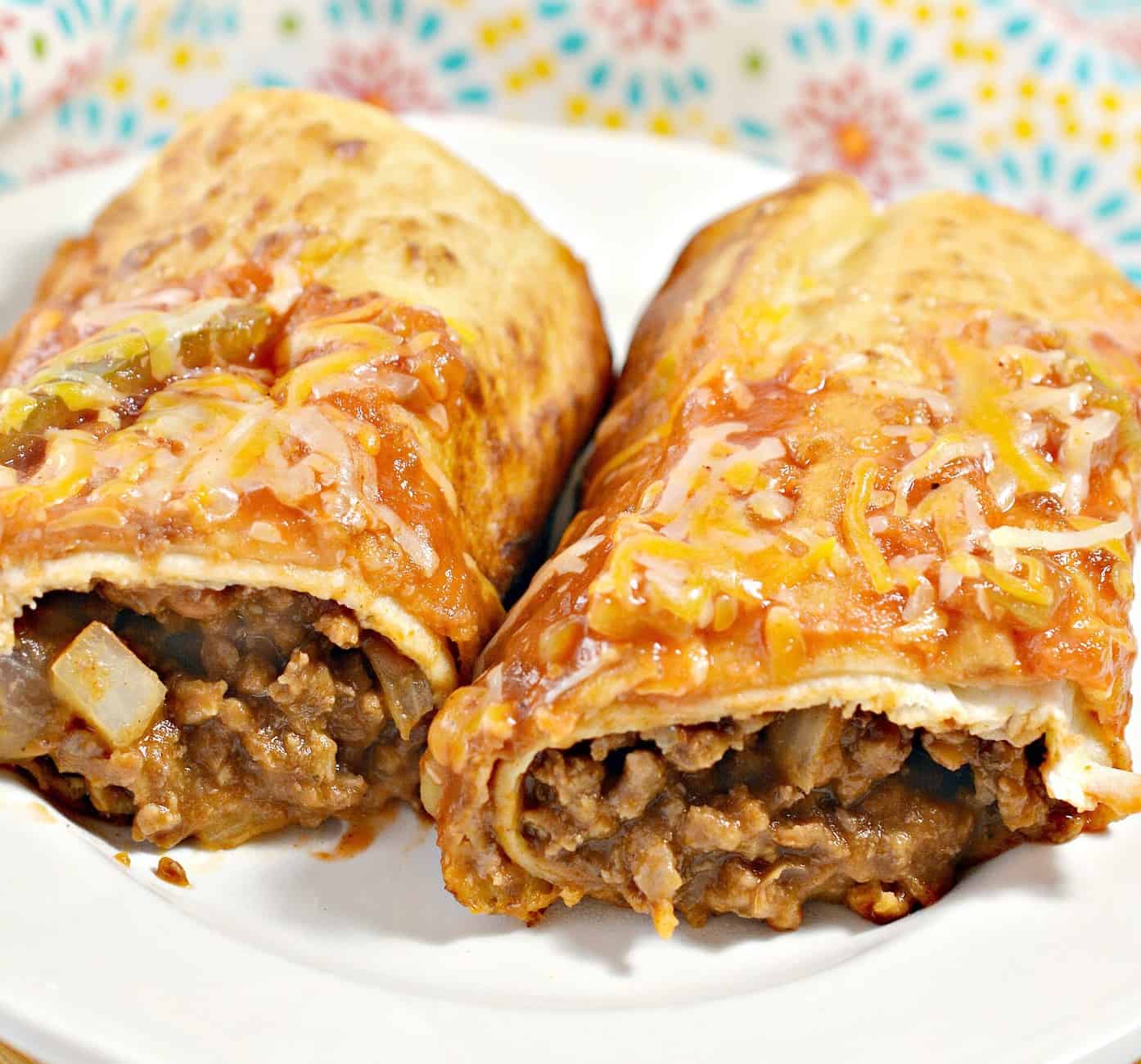 Beef And Cheese Chimichangas Sweet Pea S Kitchen