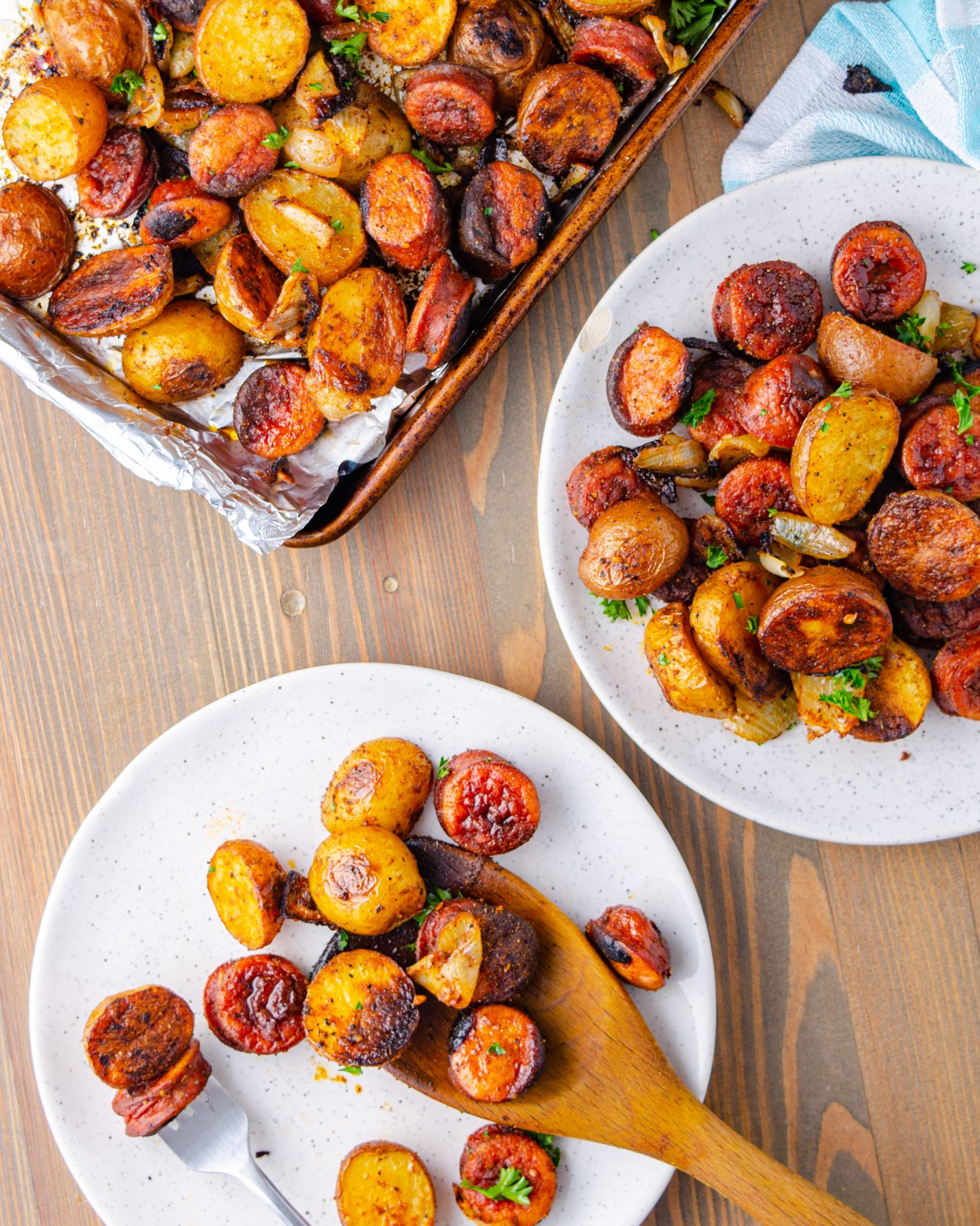 Oven Roasted Sausage And Potatoes Sweet Pea S Kitchen