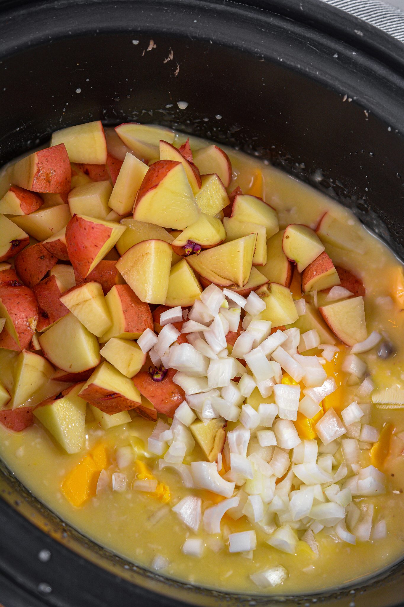 Crockpot Potato Broccoli Cheddar Soup Sweet Pea S Kitchen