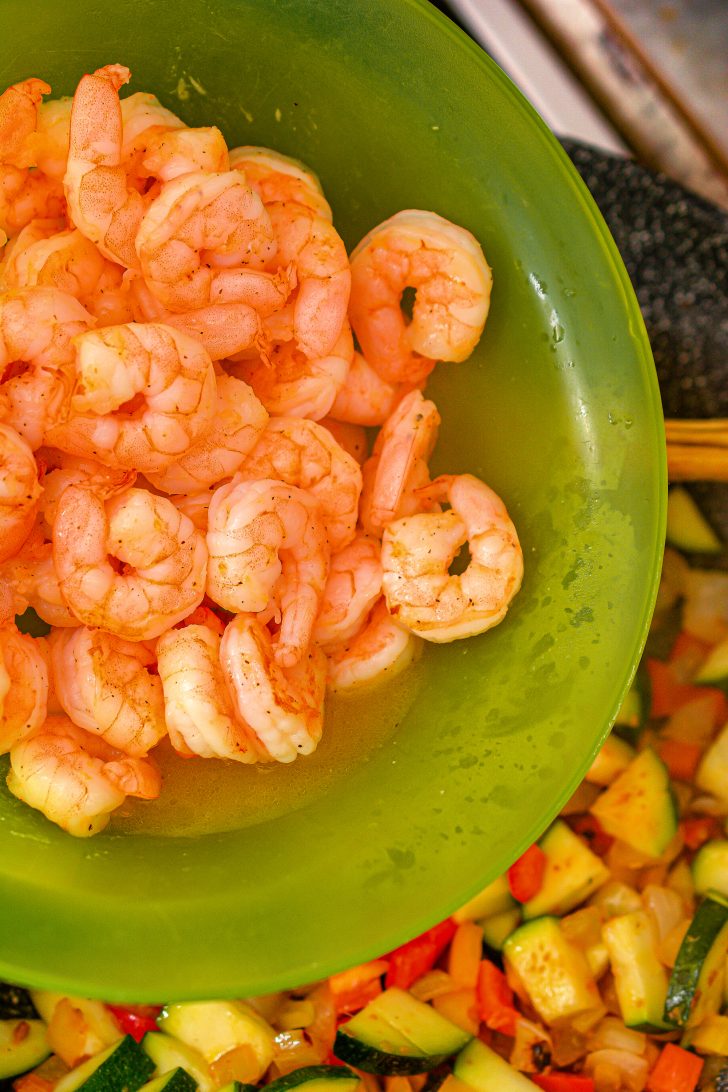 Sweet Chili Shrimp Stir Fry Sweet Pea S Kitchen