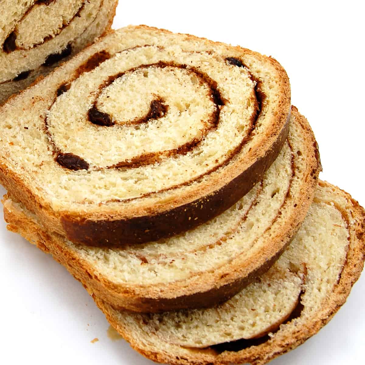 Raisin Cinnamon Swirl Bread
