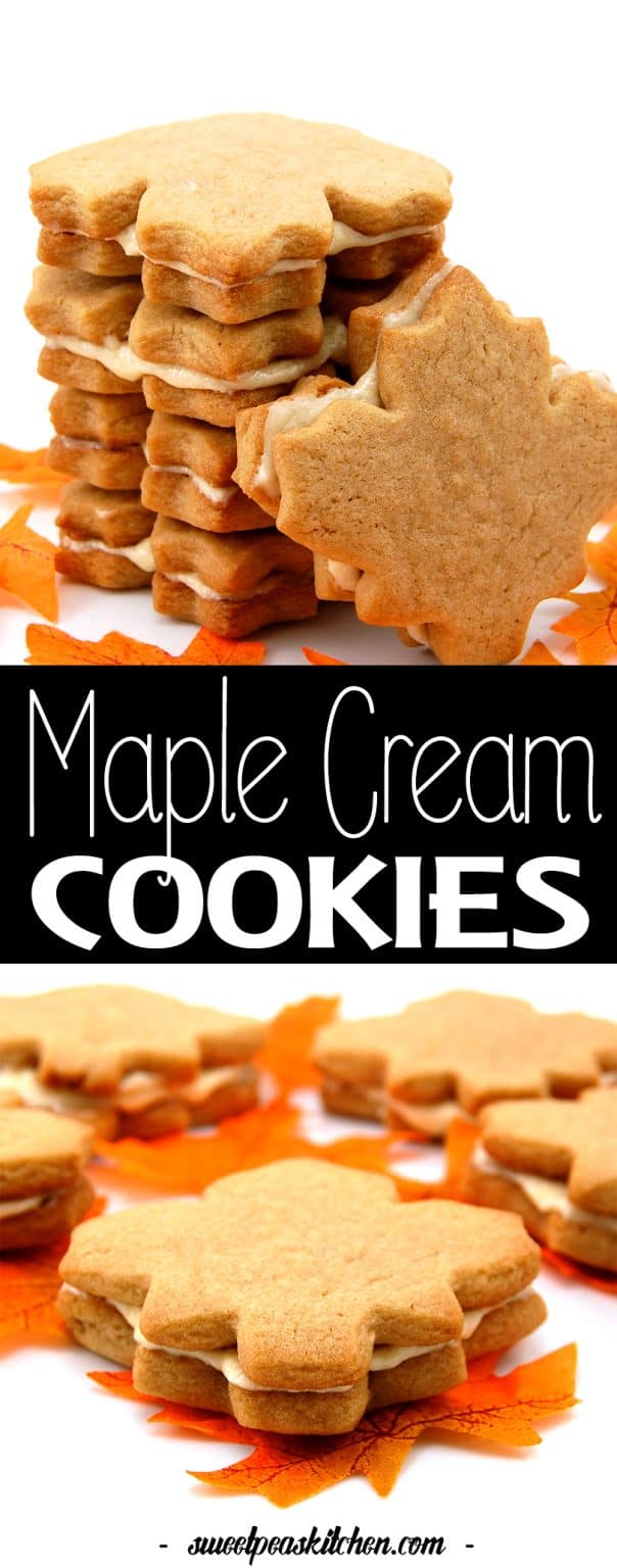 Maple Cream Cookies Recipe | Sweet Pea's Kitchen