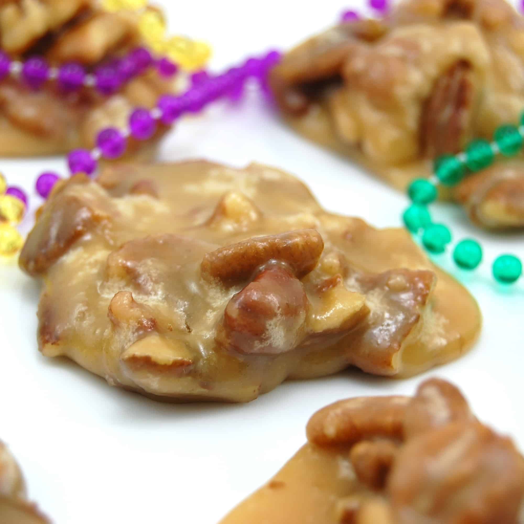 New Orleans Pralines On Plate