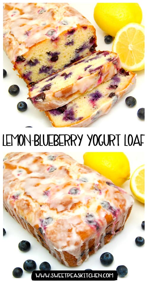 Lemon-Blueberry Yogurt Loaf 