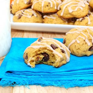 Pumpkin Chocolate Chip Cookies - Sweet Pea's Kitchen