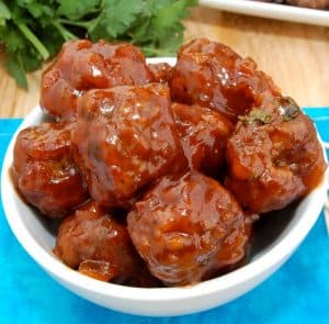 Sweet and Sour Meatballs - Sweet Pea's Kitchen