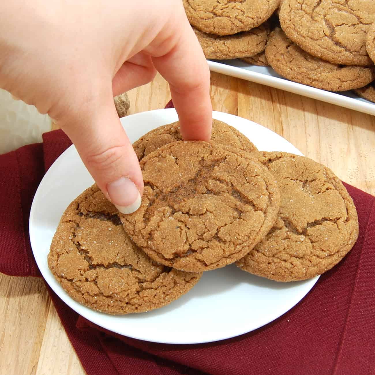 Chewy Ginger Cookies