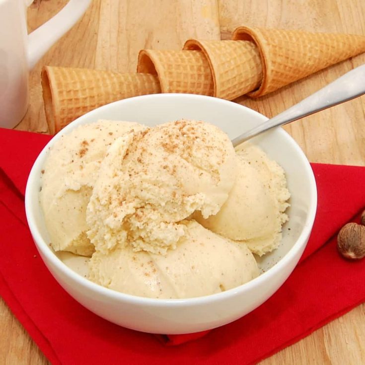 Eggnog ice cream near me