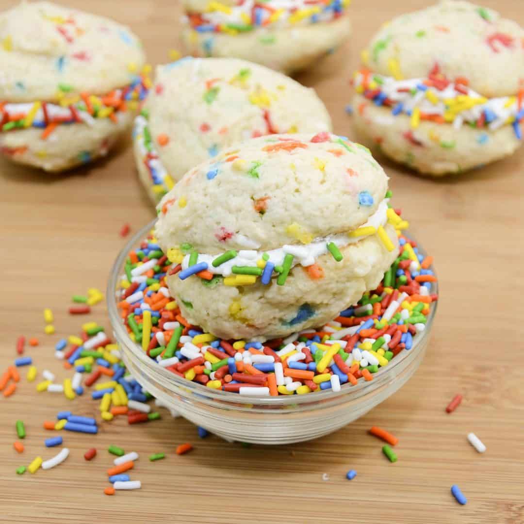 Funfetti Whoopie Pie Recipe - Sweet Pea's Kitchen