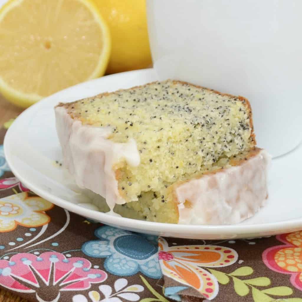 Lemon Poppy Seed Pound Cake - Sweet Pea's Kitchen