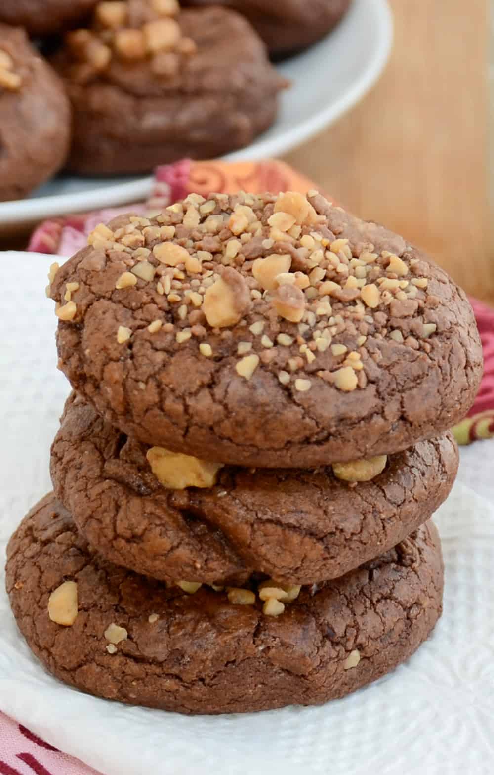 Double Chocolate White Chocolate Chip Cookies Sweet Pea S Kitchen