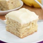 Banana Bars with Cream Cheese Frosting - Sweet Pea's Kitchen
