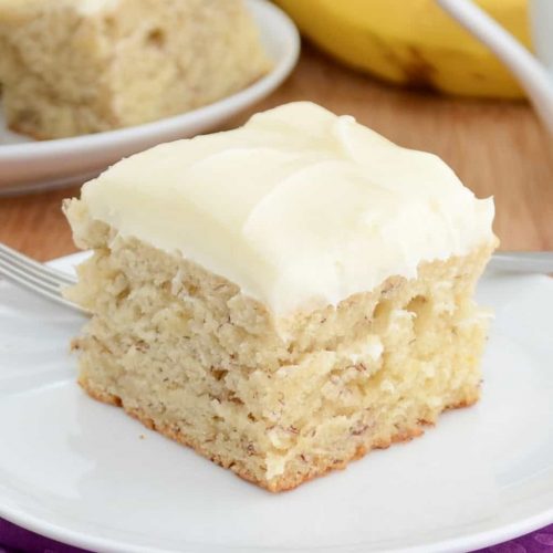 Banana bars with cream cheese outlet frosting