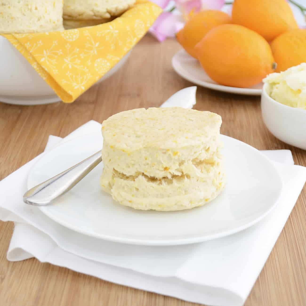 Meyer Lemon Scones