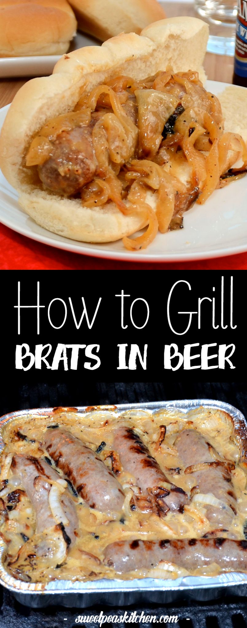 Easiest Method for How to Grill Brats in Beer on a Gas Grill