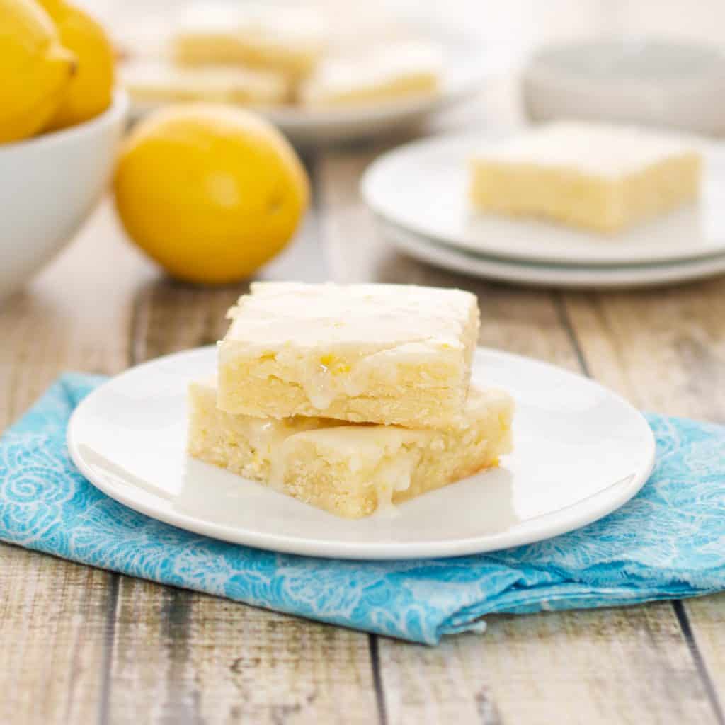 Lemonies - Lemon Brownies - Sweet Pea's Kitchen