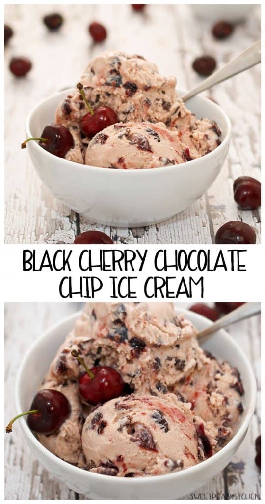 Black Cherry Chocolate Ice Cream Sweet Pea S Kitchen