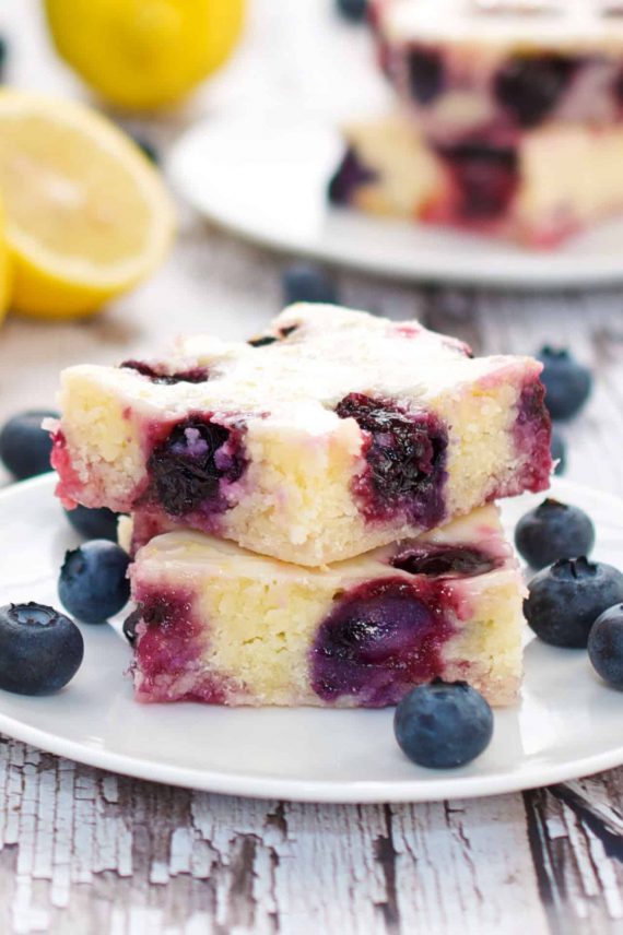 Lemon Blueberry Cupcakes - Sweet Pea's Kitchen