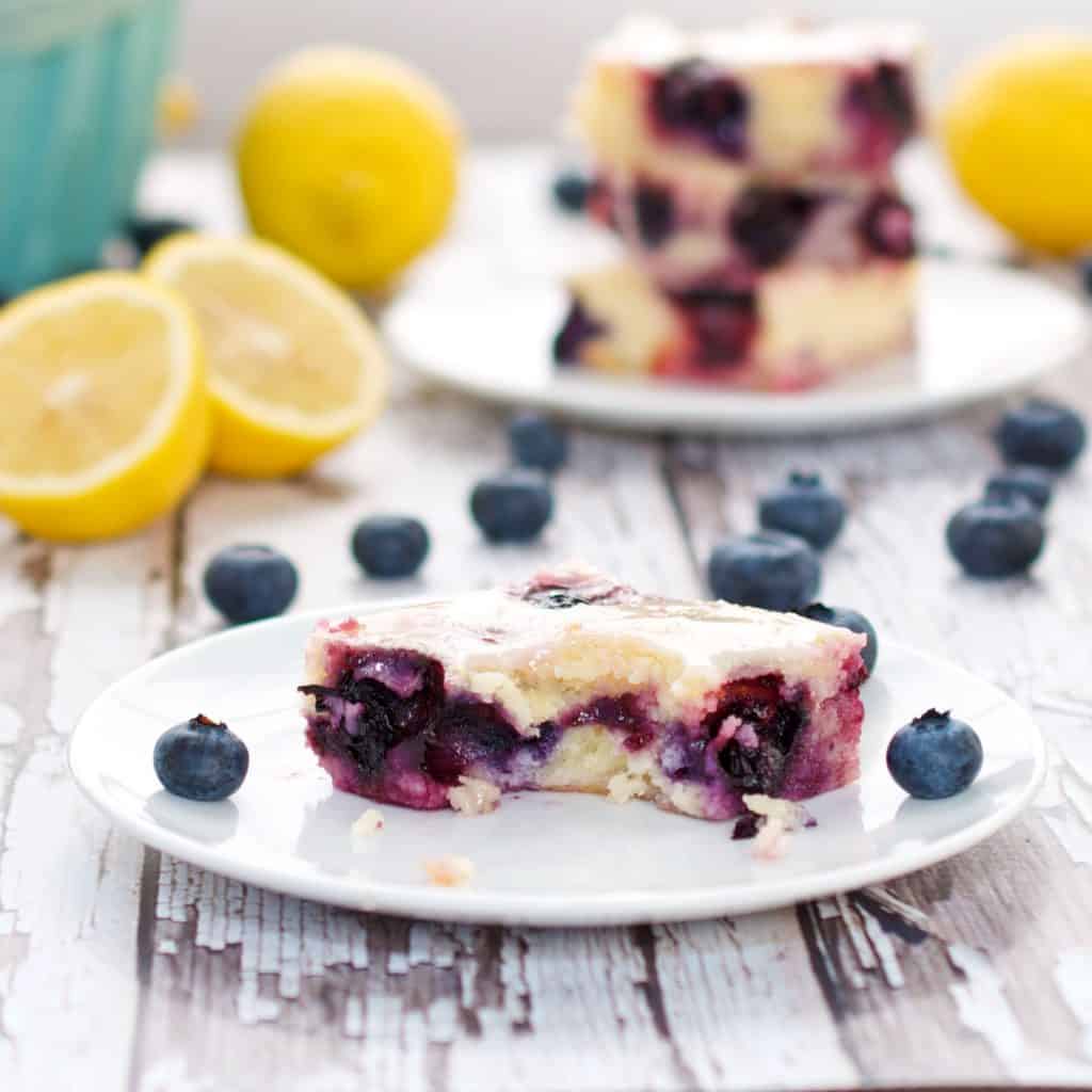 The Best Blueberry Lemon Brownies From Scratch - Sweet Pea's Kitchen