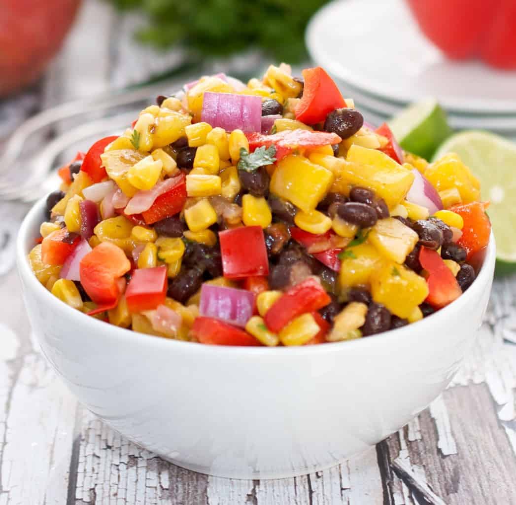 mango black bean and corn salad