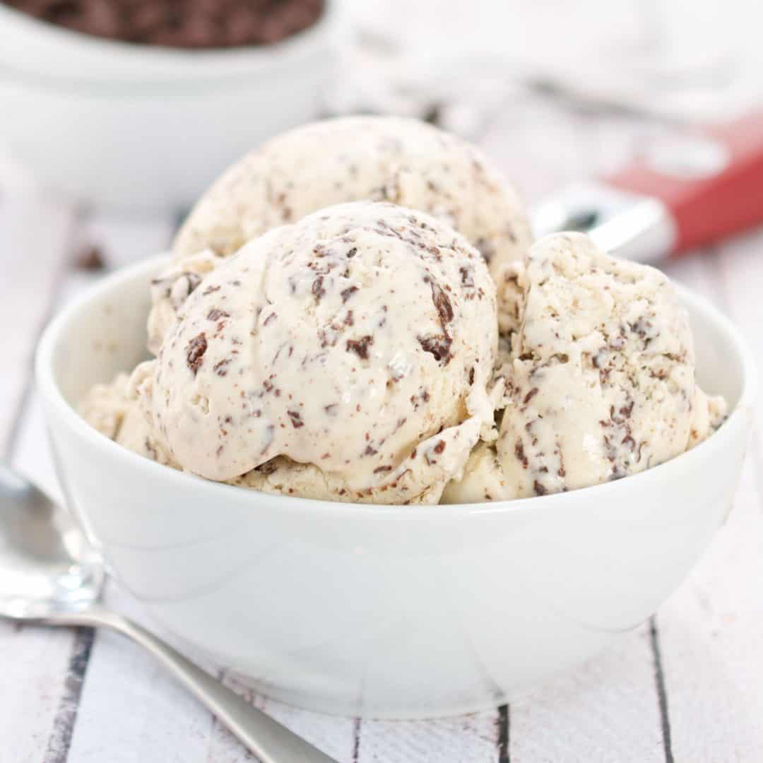 Coconut Chip Ice Cream - Sweet Pea's Kitchen