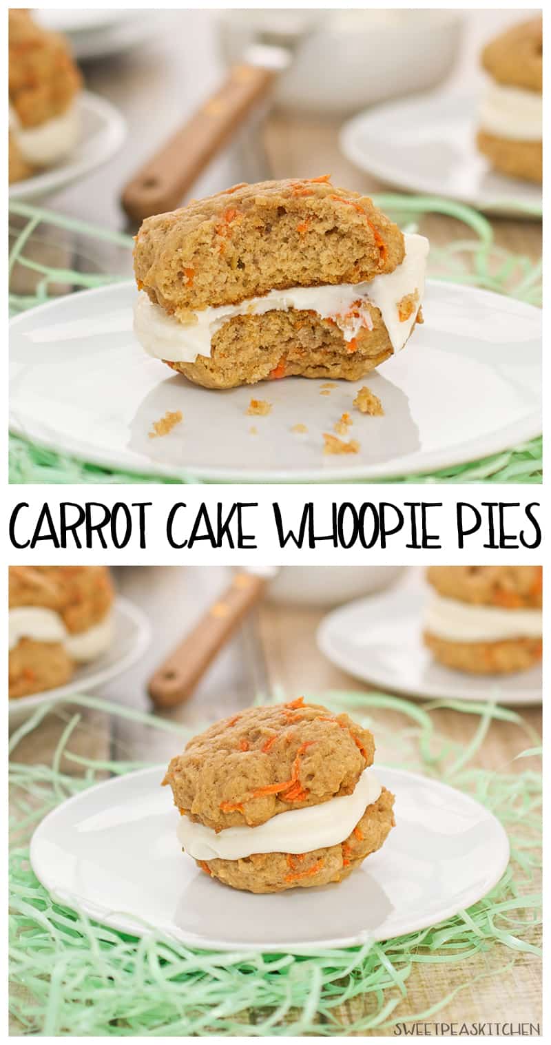 Carrot Cake Whoopie Pies