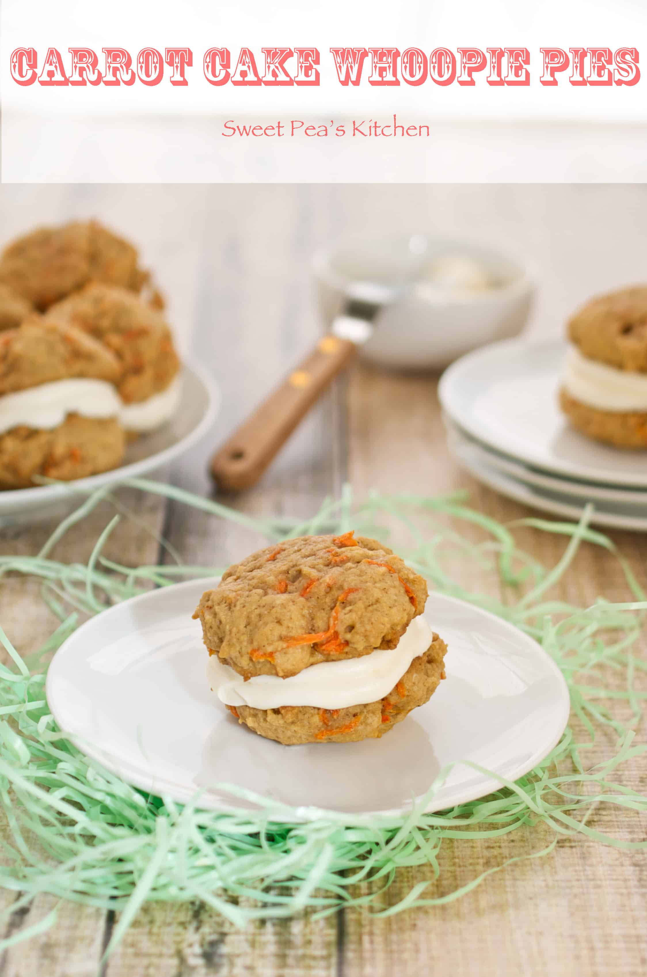 Carrot Cake Whoopie Pies Sweet Pea's Kitchen