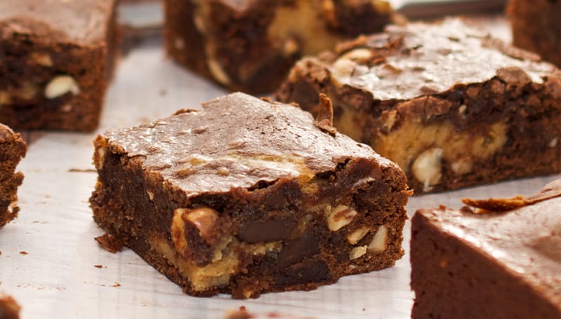 Peanut Butter Buckeye Brownies - Sweet Pea's Kitchen