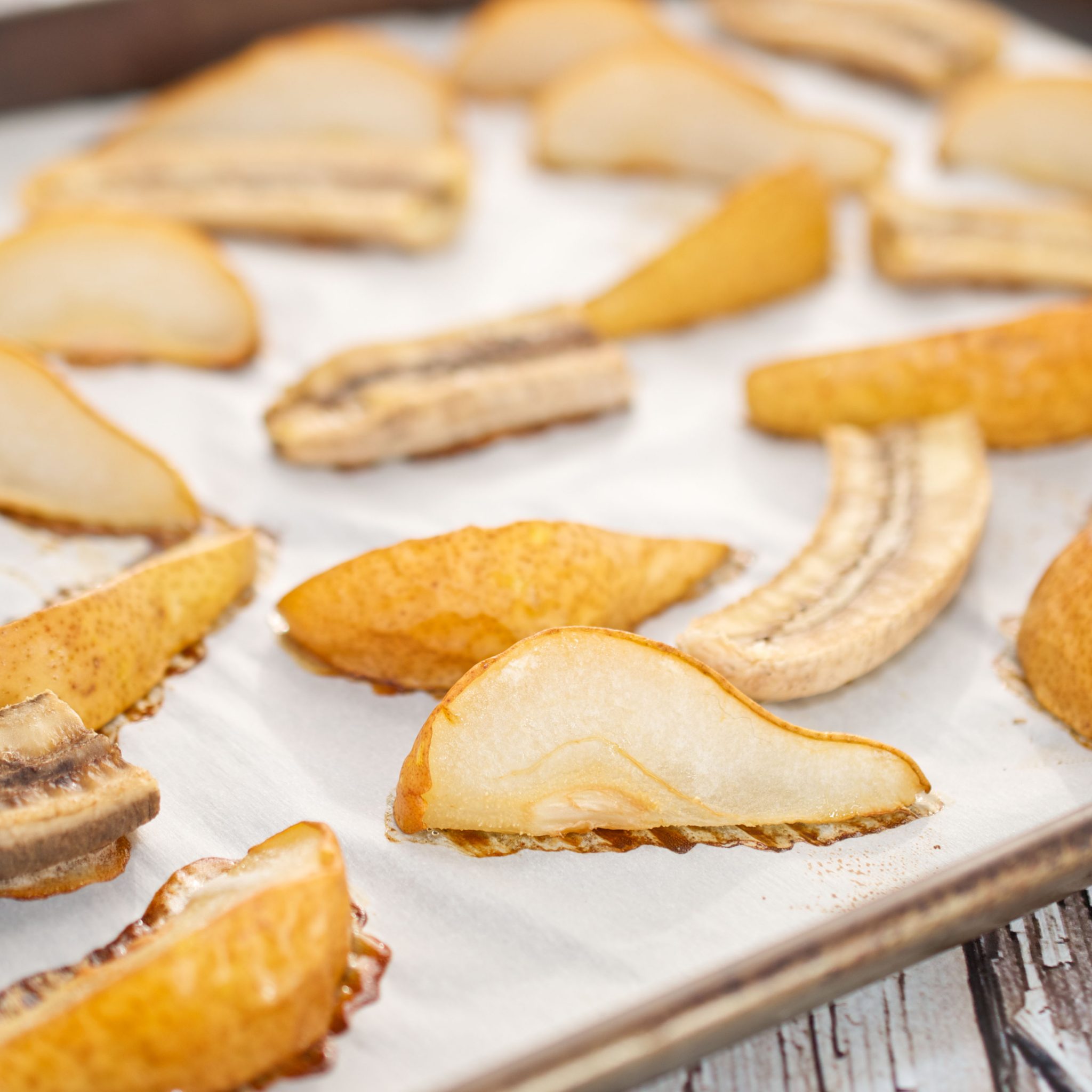 Roasted Banana & Pear Puree Sweet Pea's Kitchen