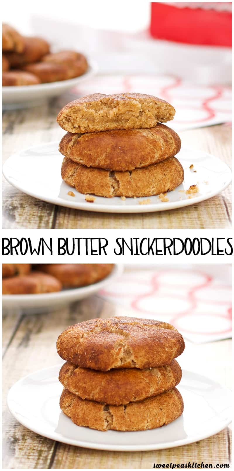 Brown Butter Snickerdoodles