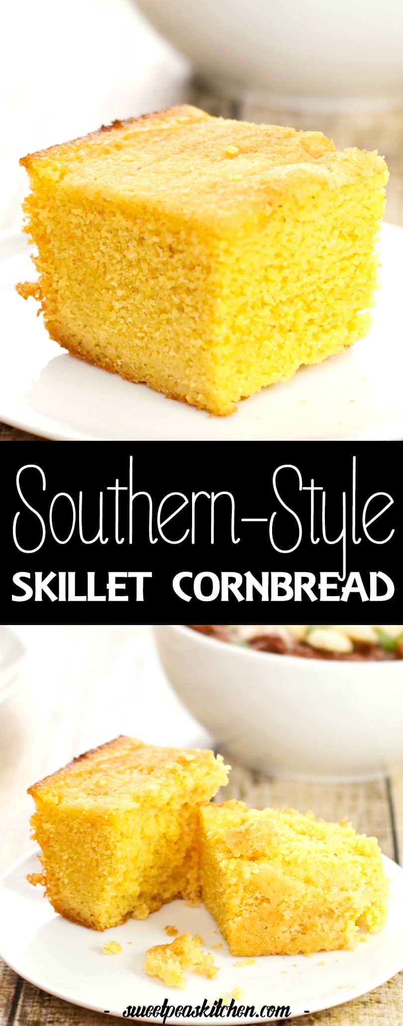 Southern-Style Skillet Cornbread Recipe