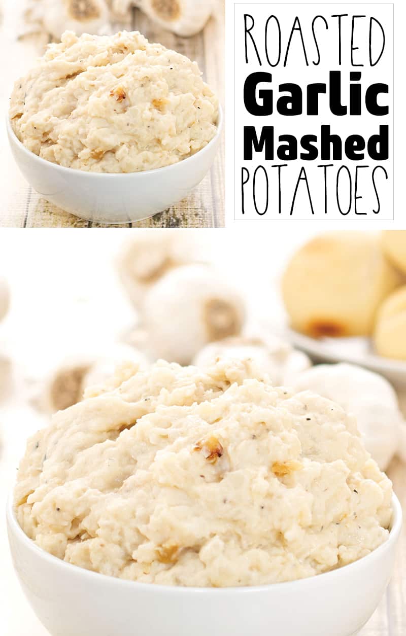 Homemade Roasted Garlic Mashed Potatoes Recipe