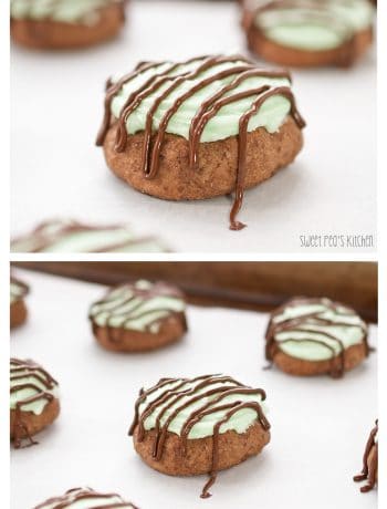 Chocolate-Peppermint Shortbread Cookies