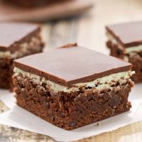 easy-chocolate mint brownies from scratch