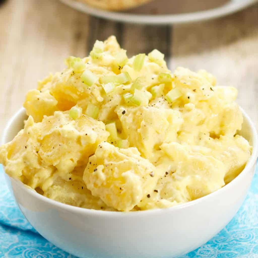 Easy Homemade Amish Potato Salad Recipe Sweet Pea S Kitchen