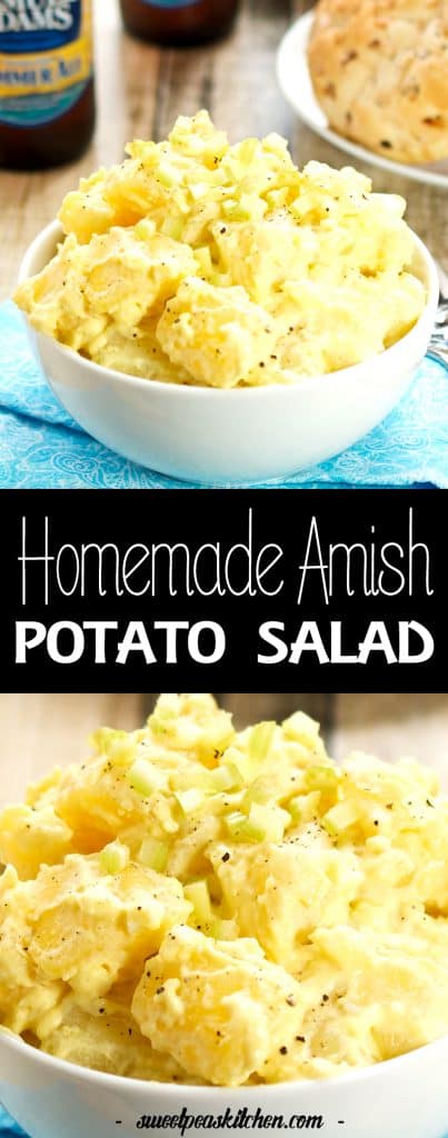 Easy Homemade Amish Potato Salad Recipe | Sweet Pea's Kitchen