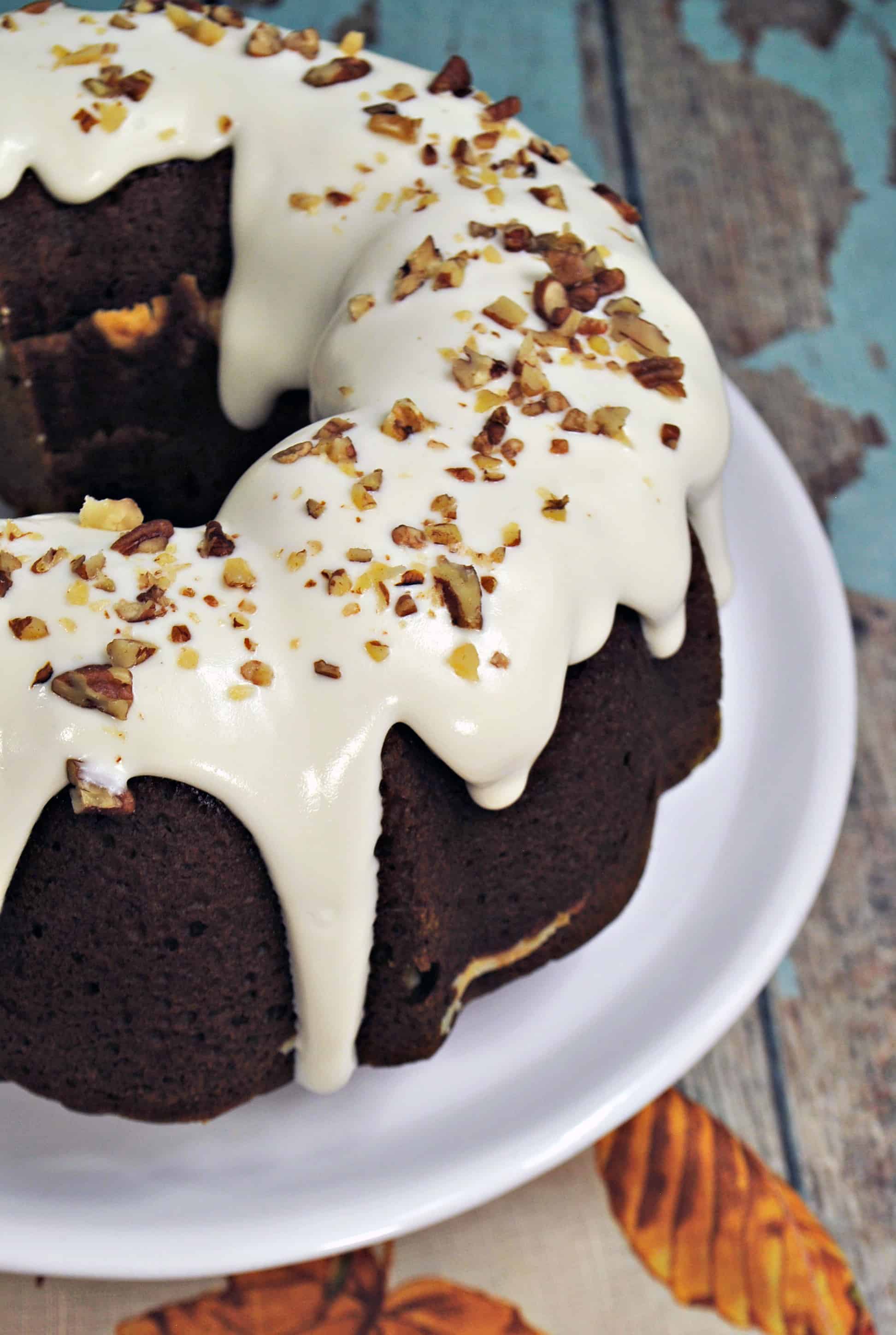 Pumpkin Cream Cheese Bundt Cake