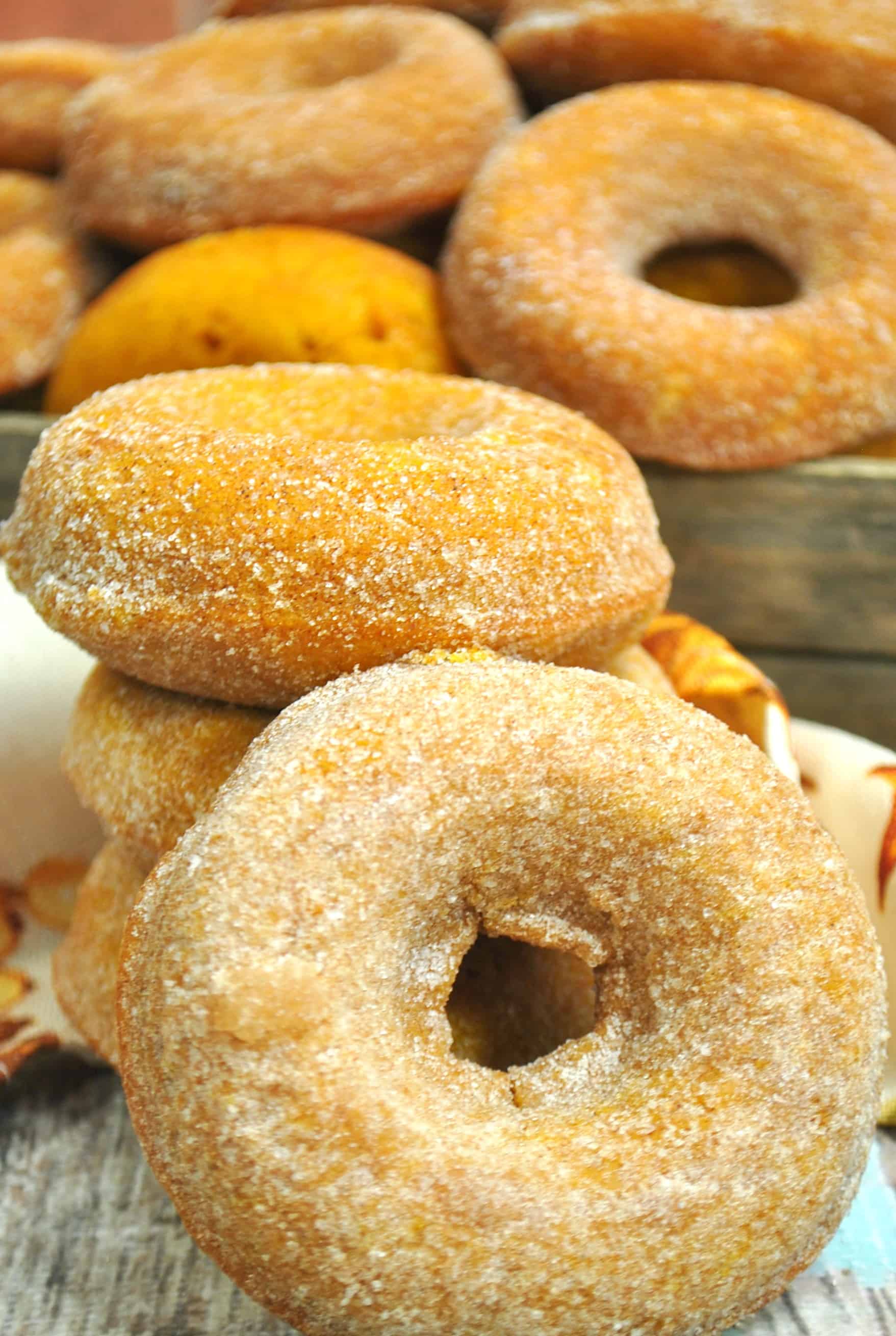 Pumpkin Spice Doughnuts