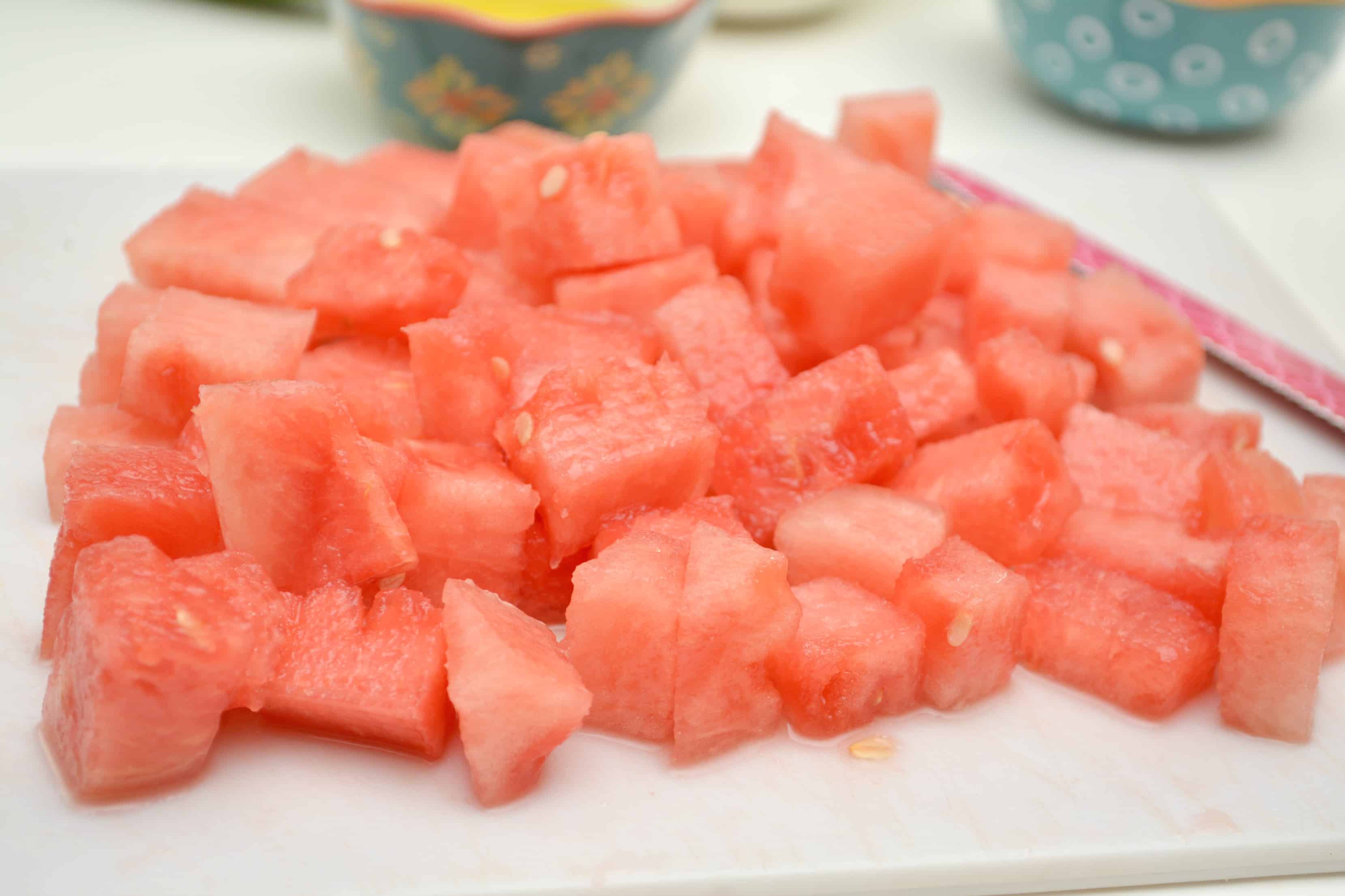 sliced watermelon