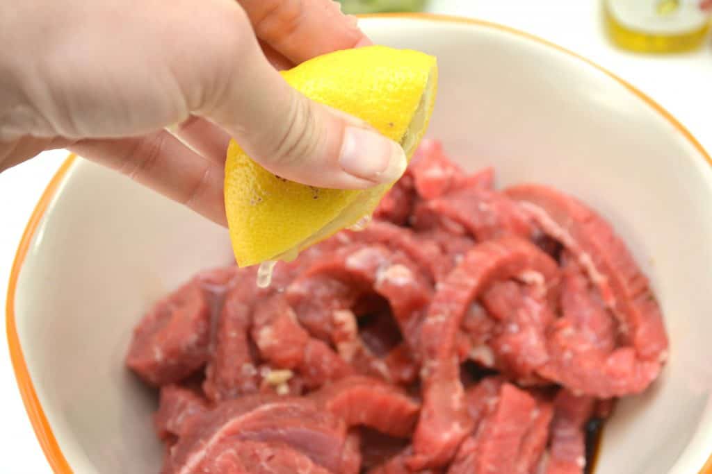 sliced steak recipe 