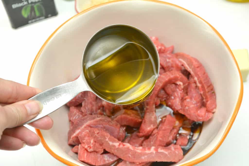 marinating steak 