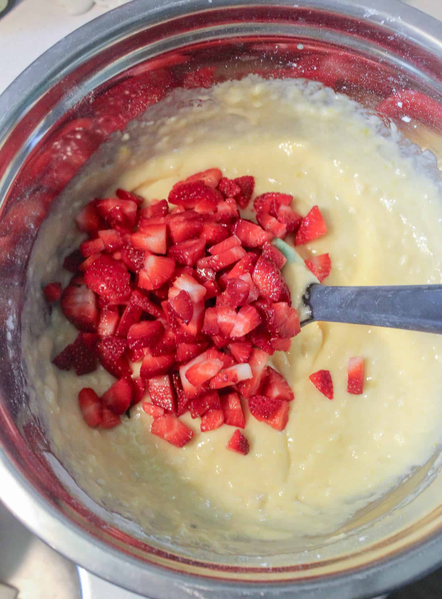 Strawberry Pound Cake