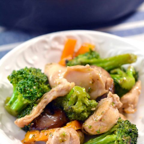 Garlic Chicken Stir Fry Recipe - Sweet Pea's Kitchen