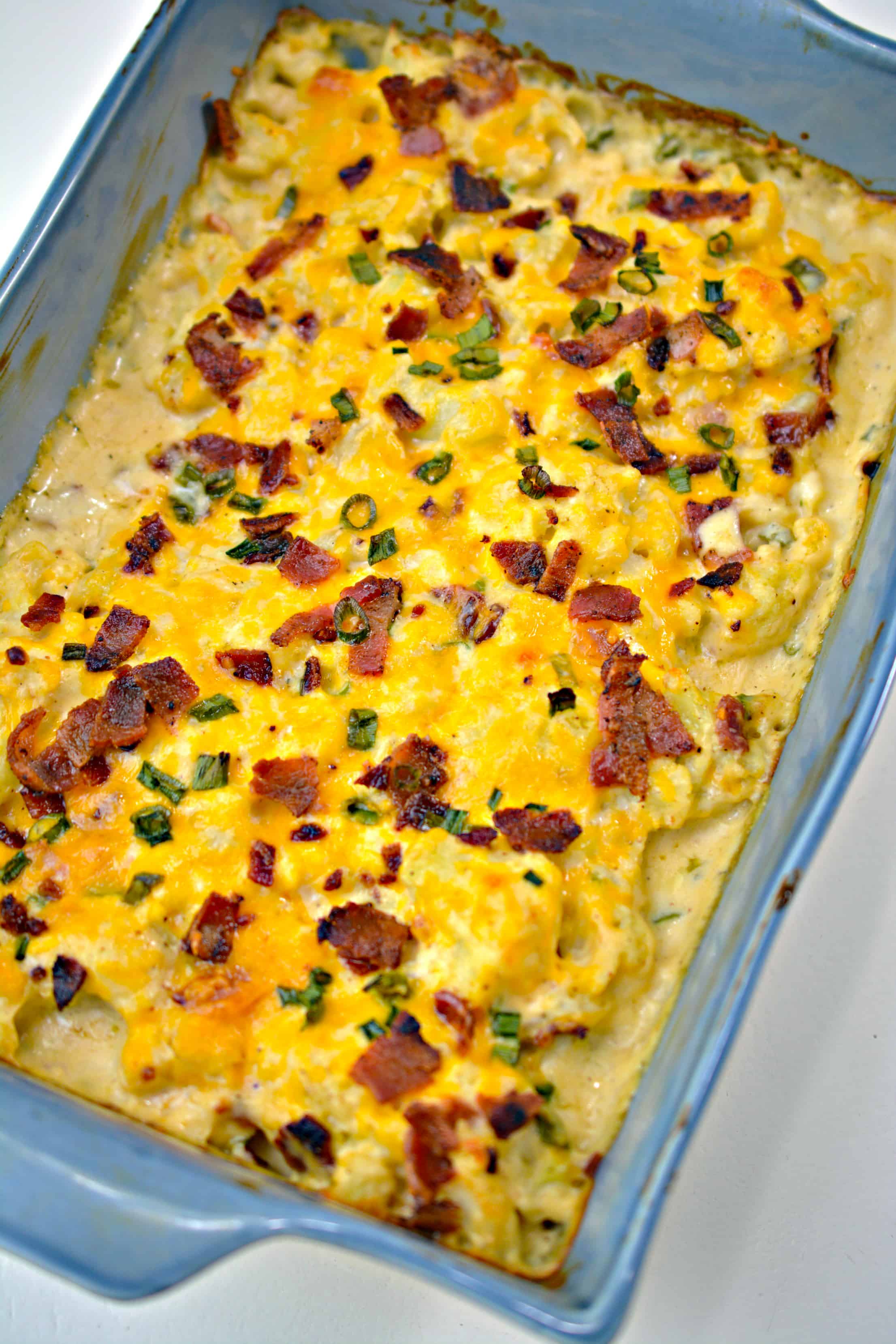 Loaded Cauliflower Bake - Sweet Pea's Kitchen