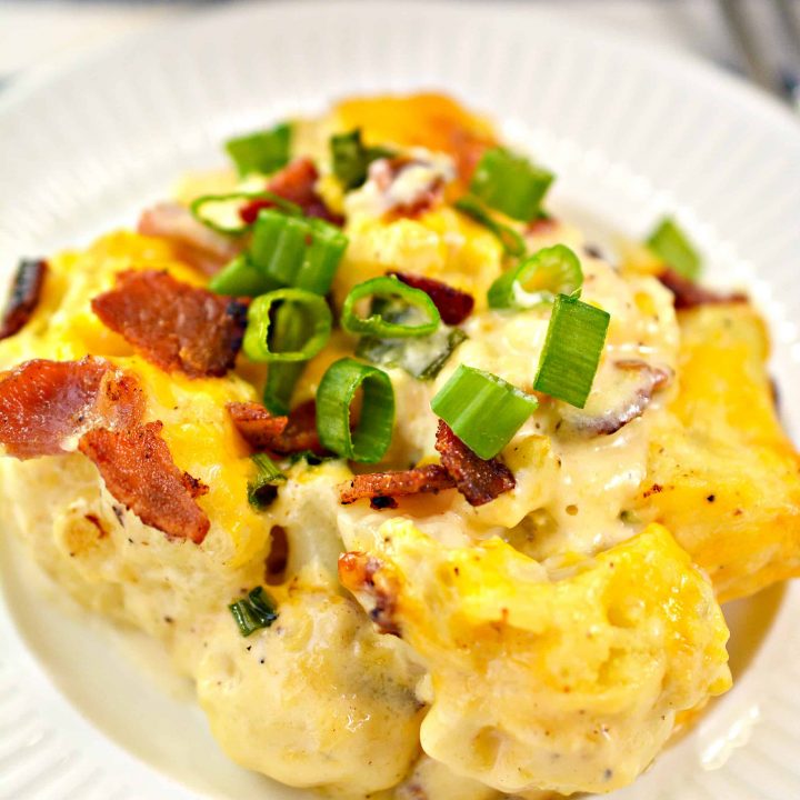 Loaded Cauliflower Bake - Sweet Pea's Kitchen