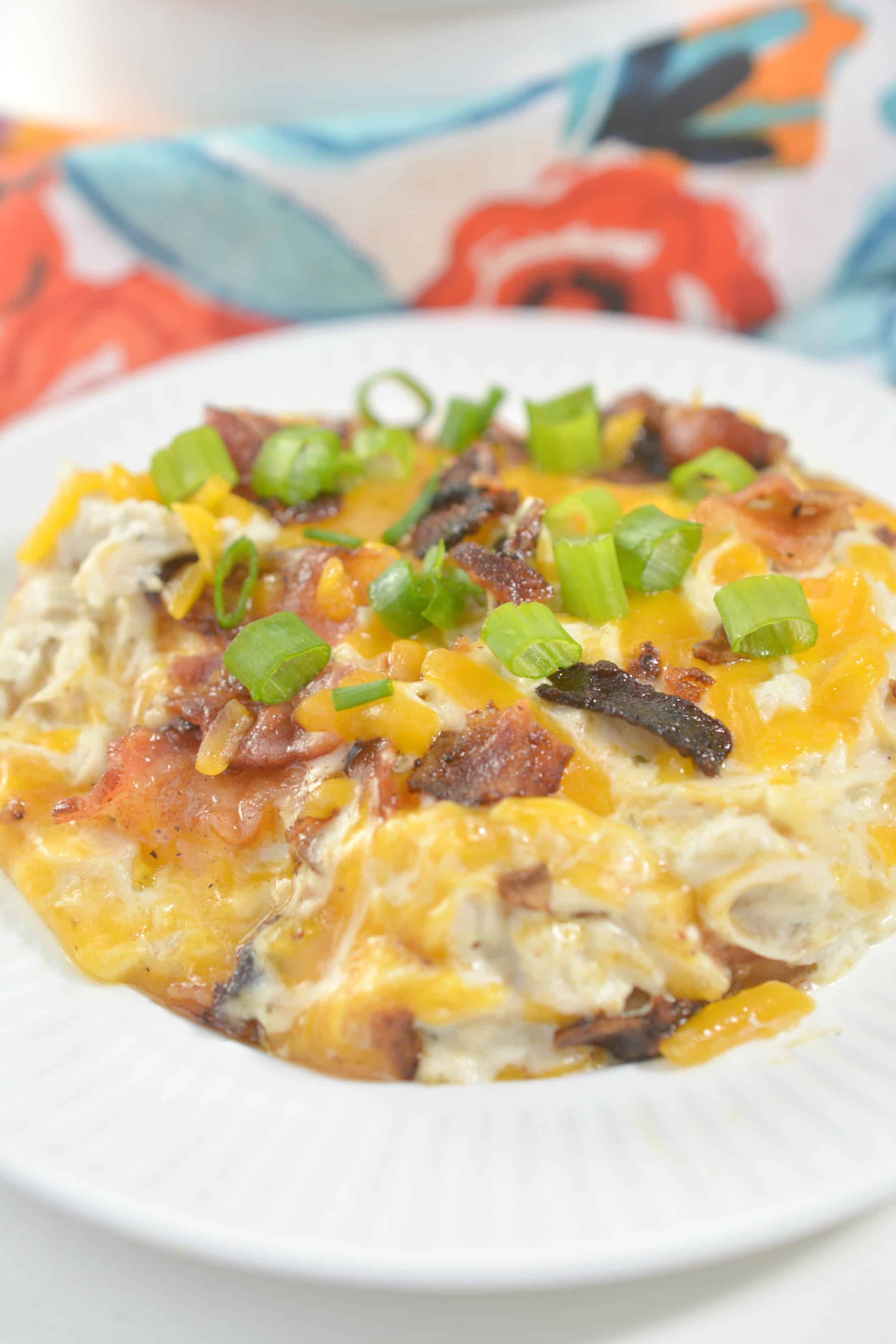 Instant Pot Crack Chicken Dip - Keto Chicken Bacon Ranch