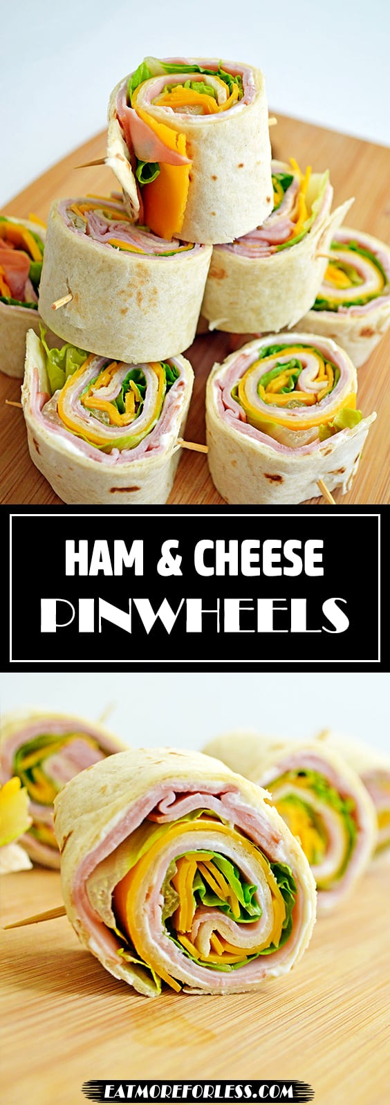 tortilla and ham rollup on pinterest