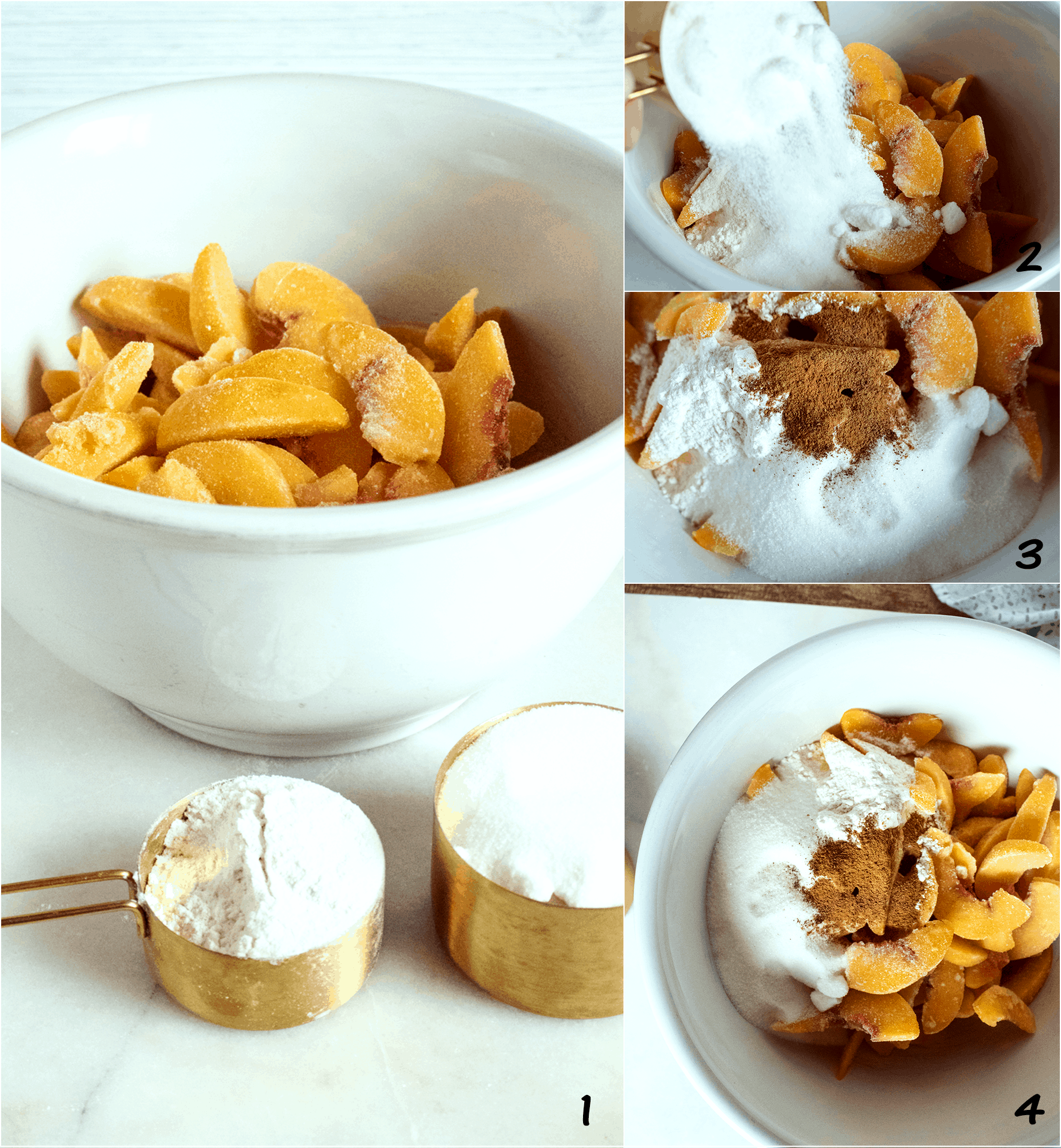 how to make homemade peach pie steps