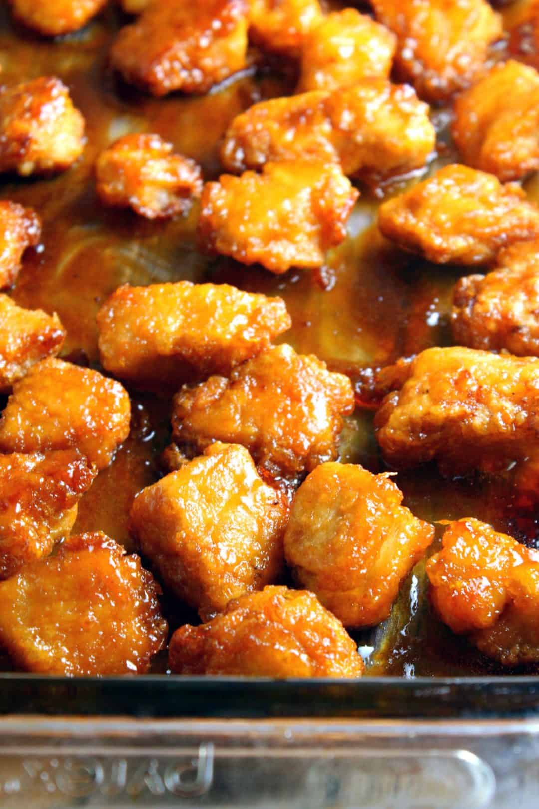 Baked Sweet and Sour Chicken - Healthy Sweet and Sour Chicken